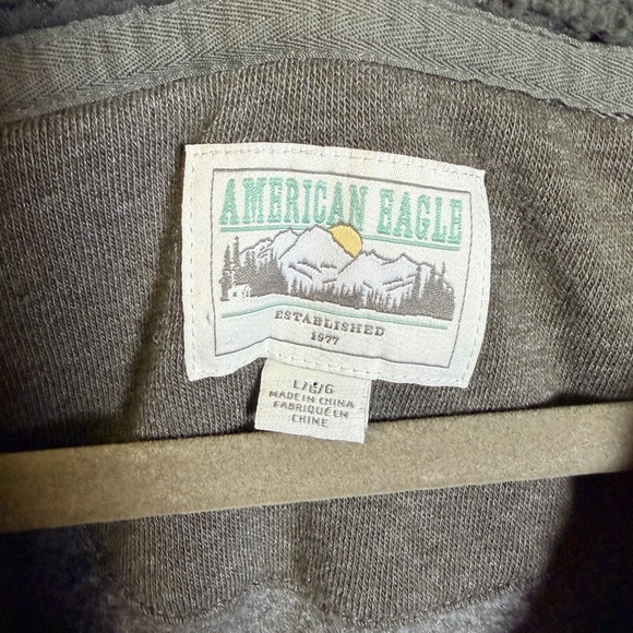 American Age Dark Gray Cowl Neck Sweater - Picture 4 of 5